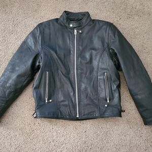 Men's Leather Jacket Size Large